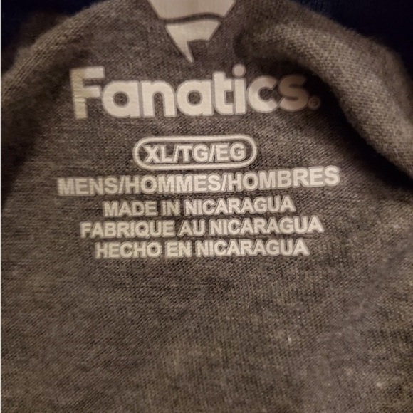 New York Mets Blue, Orange and Gray Long Sleeve XL Men’s Raglan Shirt with Logo! - Picture 2 of 5